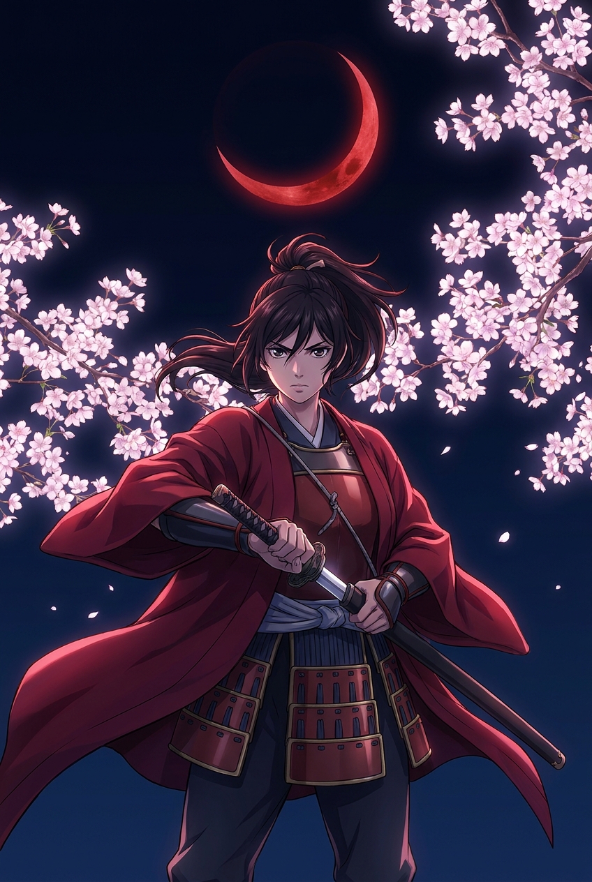 Crimson Moon original anime